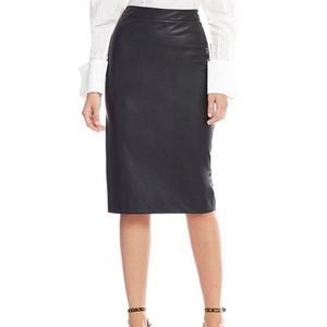 Gianni Bini leather pencil skirts